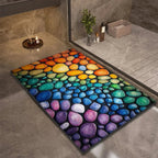 Diatomaceous Earth Bath Mat | Non-Slip Quick-Drying Stone-Print Mat-Vibee Living