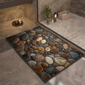 Diatomaceous Earth Bath Mat | Non-Slip Quick-Drying Stone-Print Mat-Vibee Living