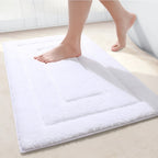Microfiber Bath Mat | Soft Plush Non-Slip Bathroom Rug-Vibee Living