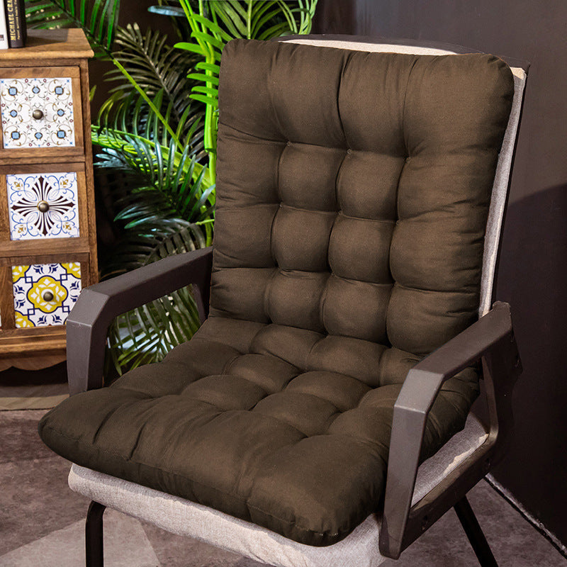 Outdoor Chair Cushion | Extended Back Seat Pad for Patio & Dining Chairs-Vibee Living
