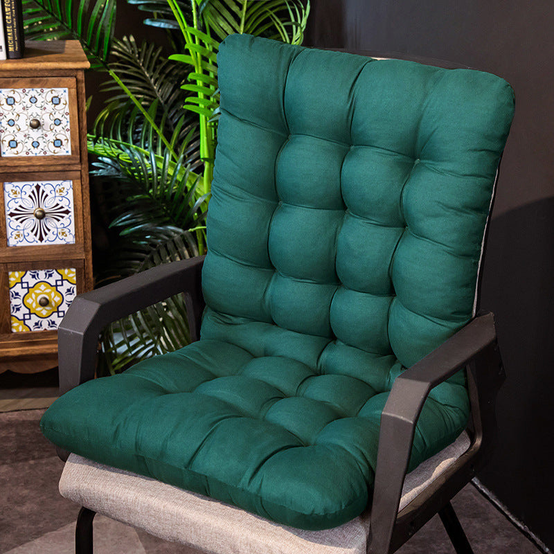 Outdoor Chair Cushion | Extended Back Seat Pad for Patio & Dining Chairs-Vibee Living