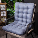 Outdoor Chair Cushion | Extended Back Seat Pad for Patio & Dining Chairs-Vibee Living
